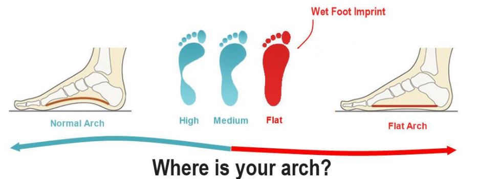 Shoe Care Tip - Where is Arch