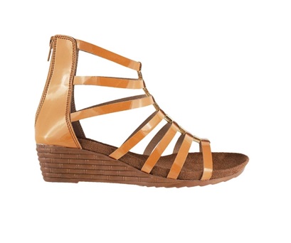 brown gladiator shoes